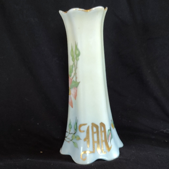 Vintage Bavaria Porcelain Hat Pin Holder #19 - Picture 1 of 5